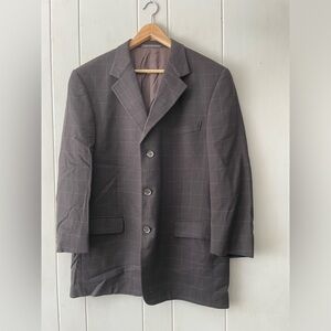Ermenegildo Zegna Soft Blazer Suit Jacket Blazer Wool Made in Switzerland SZ 54